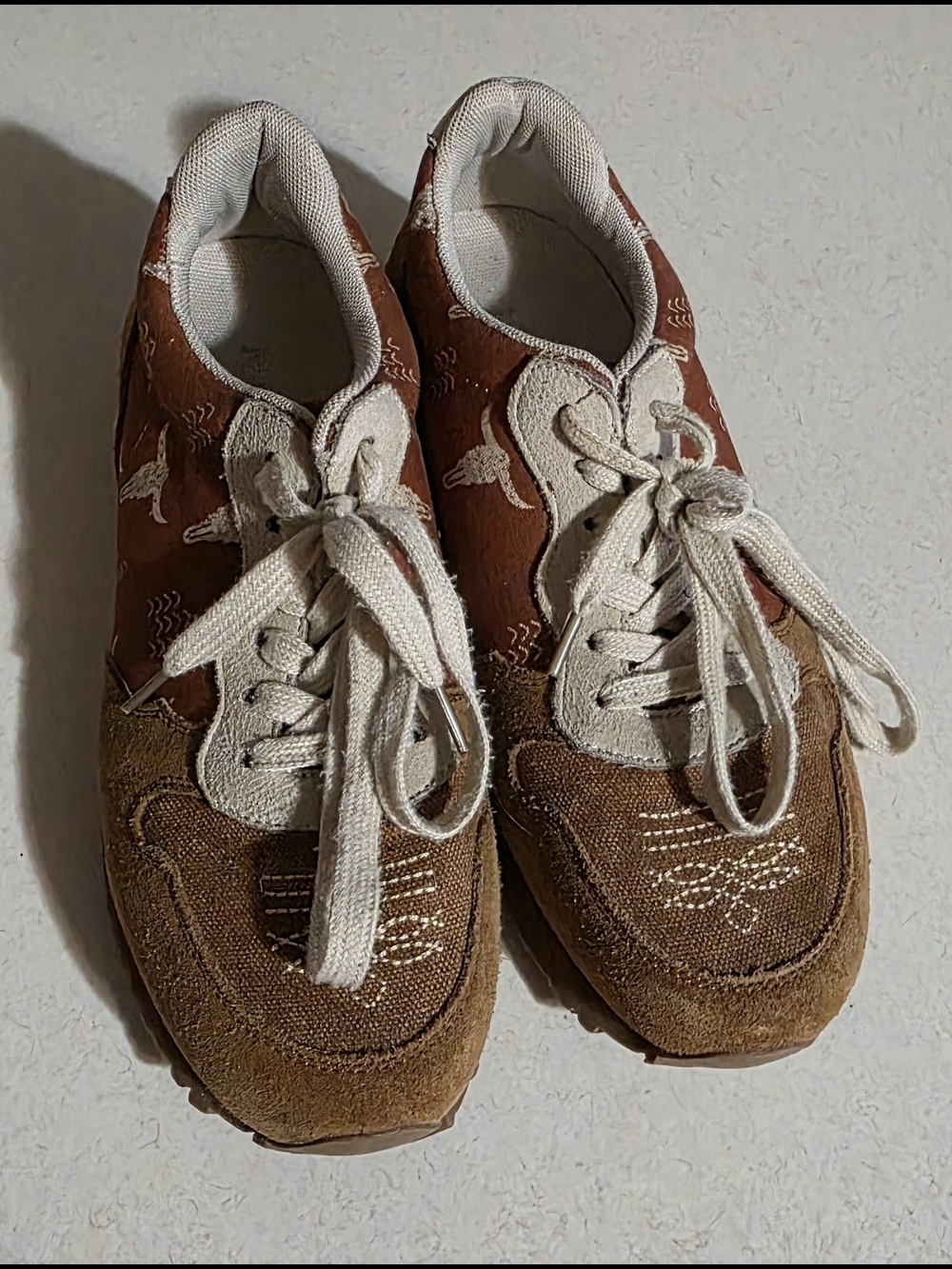 Roper Brown and Cream Women's Sneakers